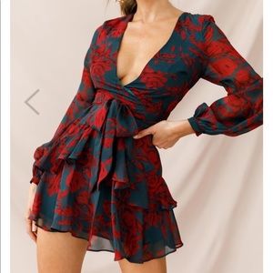 Kerry Layered Balloon Dress -  selfie Leslie